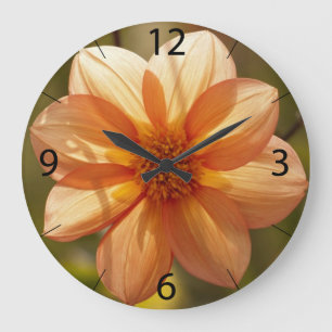 Dahlia Wanduhr