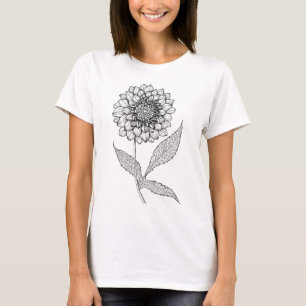 Dahlia zeichnend TShirt