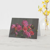 Dahlias 02 karte (Gelbe Blume)