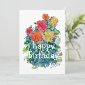 Dahlias #170310 karte (Stehend Vorderseite)