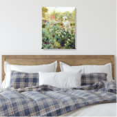 Dahlias, 1896 leinwanddruck (Insitu (Schlafzimmer))