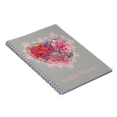 Dahlias-Blume Notizblock (Rechte Seite)