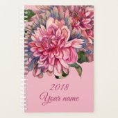 Dahlias-Blume Planer (Vorderseite)