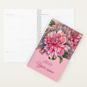 Dahlias-Blume Planer