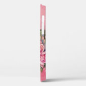 Dahlias Blume Rosa Wasserfarbe Case-Mate iPhone Hülle (Rückseite / Links)