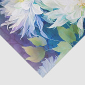 DAHLIAS-Entcoupage Seidenpapier (Ausschnitt)