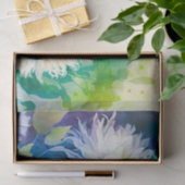 DAHLIAS-Entcoupage Seidenpapier (Geschenk)