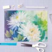 DAHLIAS-Entcoupage Seidenpapier (Handwerk)