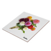 Dahlias Fliese (Seite)