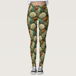 Dahlias Flower Gym Dahlias Luxus-Geschenke für Fra Leggings
