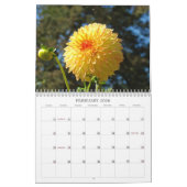Dahlias Garden Calendar Blume Kalender (Feb 2026)