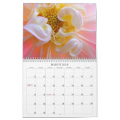 Dahlias Garden Calendar Blume Kalender (Mär 2026)