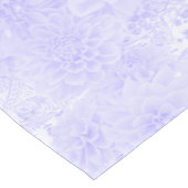 Dahlias in Blau Kurzer Tischläufer (Ecke)