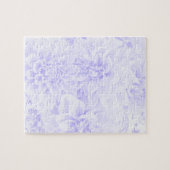 Dahlias in Blau Puzzle (Horizontal)