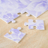 Dahlias in Blau Puzzle (Seite)