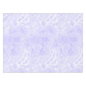 Dahlias in Blau Tischdecke (Vorderseite (Horizontal))