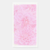 Dahlias In Soft Pink Serviette (Vorderseite)
