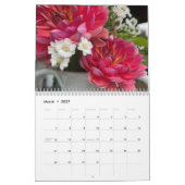 Dahlias Inspirational Photo Calendar Kalender (Mär 2027)