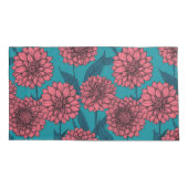 Dahlias Kissenbezug (Rückseite-Links)