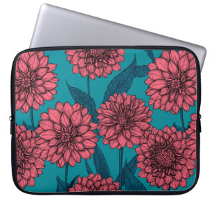 Dahlias Laptopschutzhülle