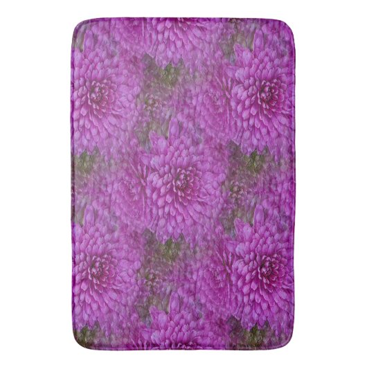 Dahlias Liebe... Badematte (Vorderseite Vertikal)