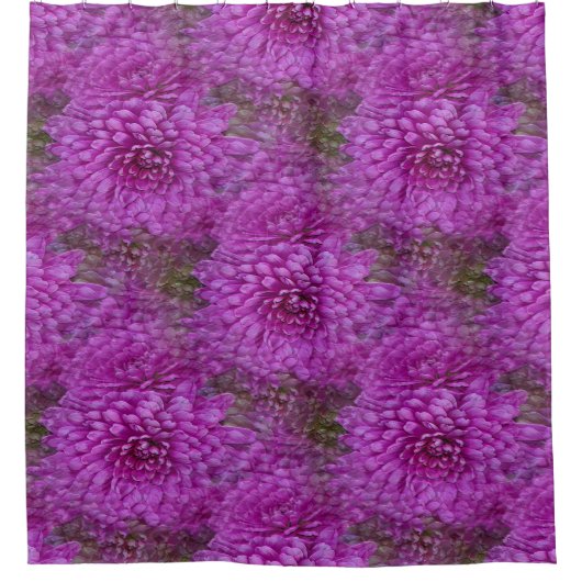 Dahlias Liebe... Duschvorhang (Vorderseite)