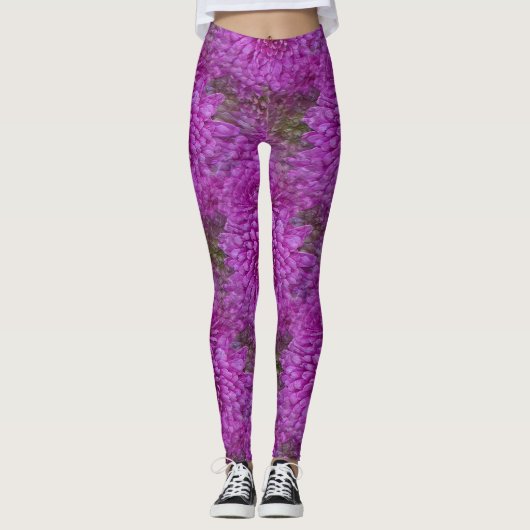 Dahlias Liebe... Leggings (Vorderseite)