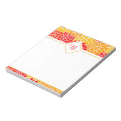 Dahlias Notizblock (Rotiert)