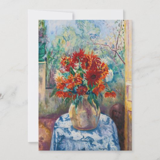 Dahlias, Saint-Tropez | Henri Manguin (Vorderseite)