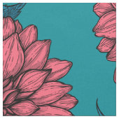 Dahlias Stoff (Nahaufnahme)