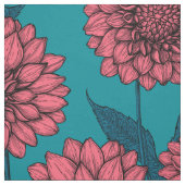 Dahlias Stoff (Muster)