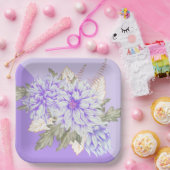 Dahlias - Teller von Amethyst Wedding Paper (Party)