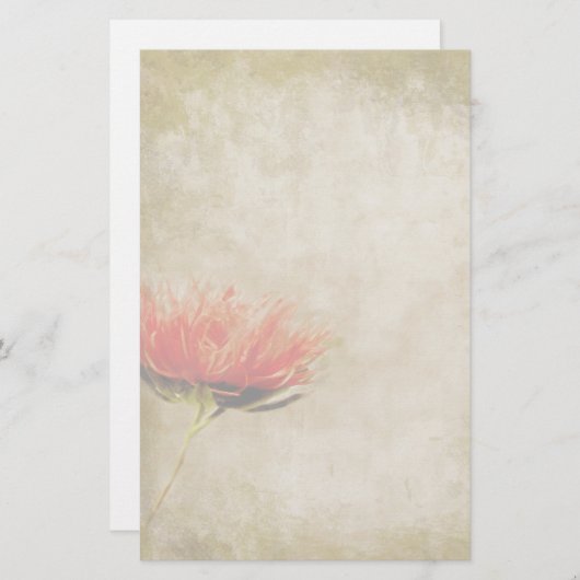 Dahlie-Anmerkungs-Papier Briefpapier (Vorne/Hinten)