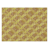 Dahlie Blumenmuster Tischdecke (Vorderseite (Horizontal))