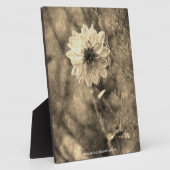 Dahlie Fotoplatte (Seite)