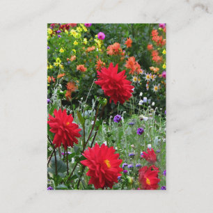 Dahlie-Garten ATC Visitenkarte