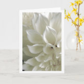 Dahlie-Gruß-Karte Karte (Gelbe Blume)