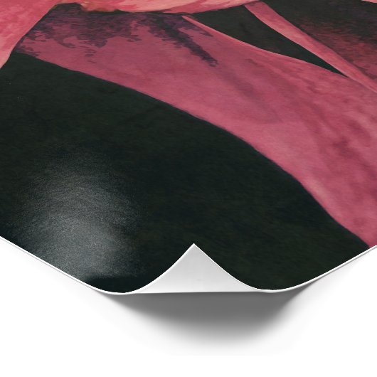 Dahlie Poster (Ecke)