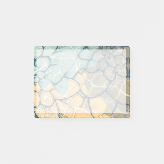 Dahlie-Tanz I Post-it Klebezettel (Vorderseite)