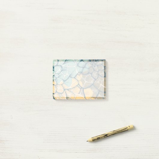 Dahlie-Tanz I Post-it Klebezettel (Auf Schreibtisch)