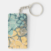 Dahlie-Tanz I Schlüsselanhänger (Rückseite)