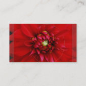 Dahlie Visitenkarte (Rückseite)