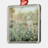 Dahlien, 1896 silbernes ornament (Links)