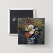 Dahlien, c.1873 button (Vorne & Hinten)