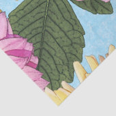 Dahlien-Gewebe oder Decoupage-Papier Seidenpapier (Ausschnitt)