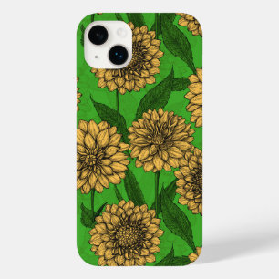 Dahlien in Gelb und Grün Case-Mate iPhone 14 Plus Hülle