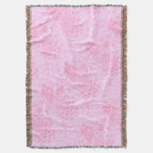 Dahlien in weichrosa decke (Vorderseite Vertikal)