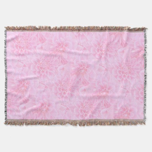 Dahlien in weichrosa decke (Vorderseite)