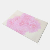 Dahlien in weichrosa fußmatte (Schrägansicht)