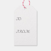 Dahlien in weichrosa geschenkanhänger (Rückseite)